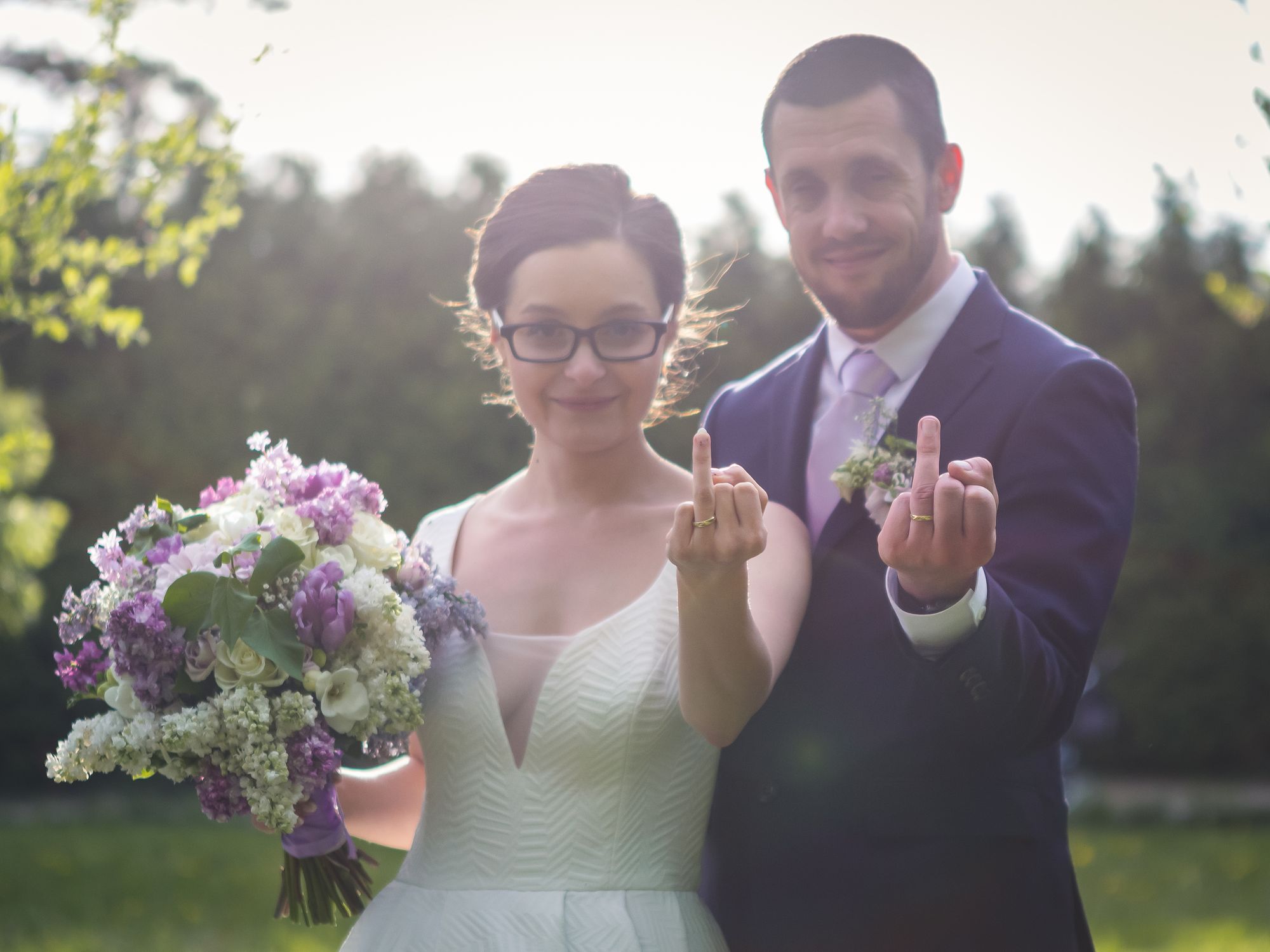 Wedding and event in Plzeň — Close-up of the wedding rings